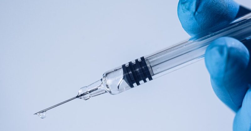 tetanus shot needle size