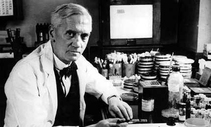 Alexander Fleming discovered the powerful antibiotic penicillin