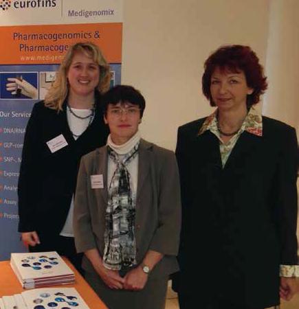 Eurofins Medigenomix’s adventitious virus testing experts attend the Pathogen Safety Summit 2012; Dr Katrin Mansperger, Dr Birgit Ottenwälder and Dr Brigitte Obermaier