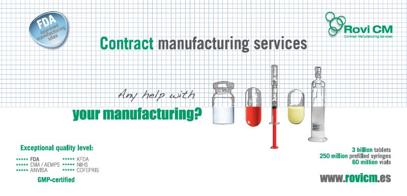 Contract manufacturing services for injectables