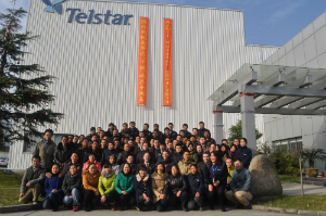 Telstar celebrates the tenth anniversary of its production plant in China.